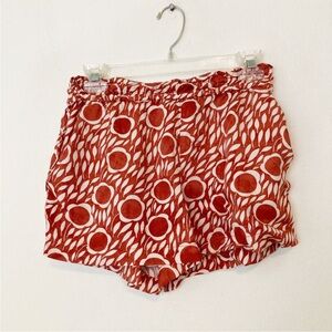 NWT Cecilia Peterson Anthropologie Shorts Womens
Size XS Red Floral Pull On